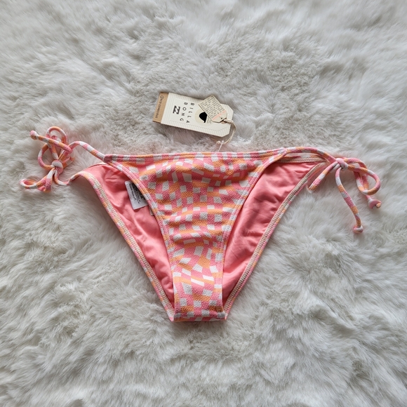 🪸BILLABONG ISLAND SONG TIE SIDE HIPSTER BIKINI BOTTOMS SIZE L/12 - Picture 3 of 5
